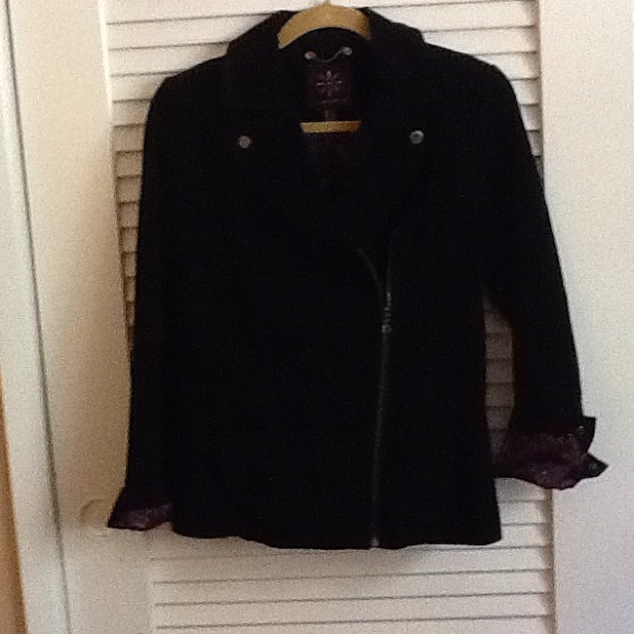 Isaac Mizrahi Jackets & Blazers - Suede. Moto jacket